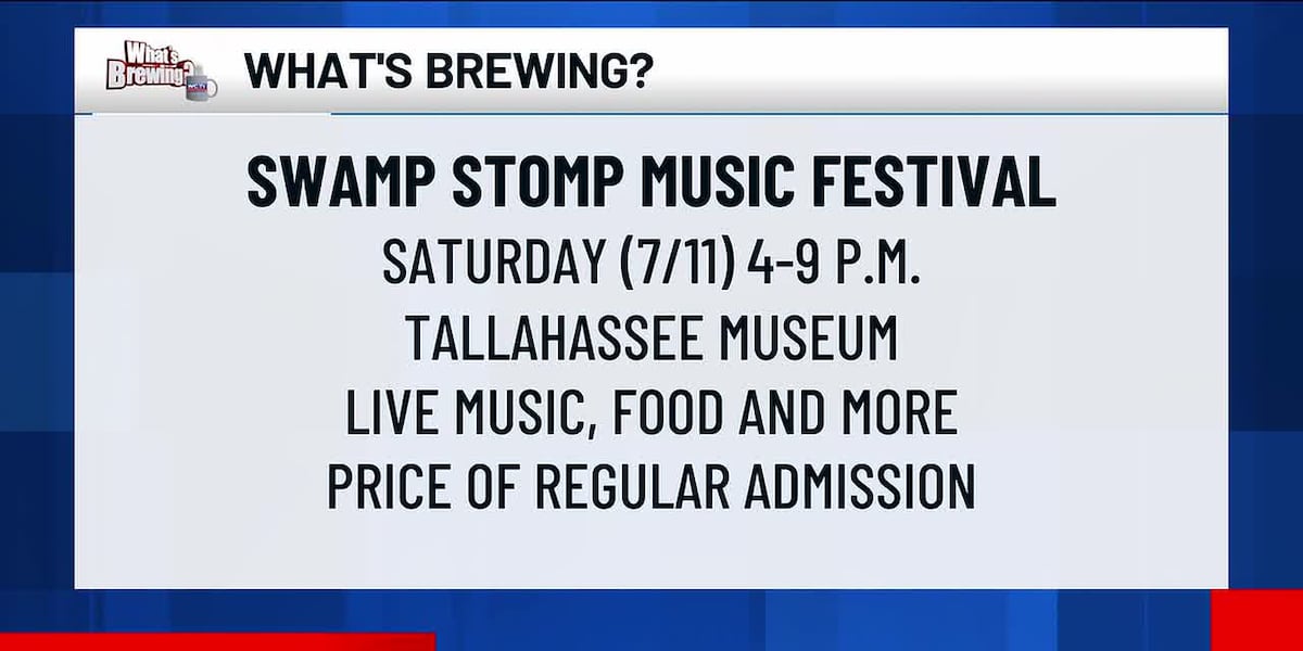 What’s Brewing - Swamp Stomp Music Festival