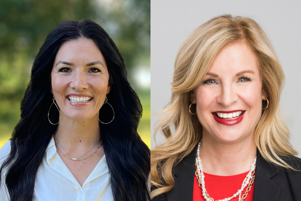 Alicia Farrant (left) and Angie Gallo (right)