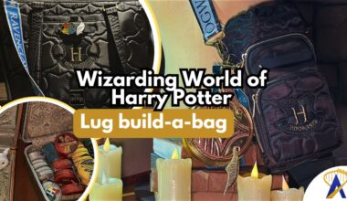 Wizarding World of Harry Potter build a bag Lug collection - Photos by Dani Meyering