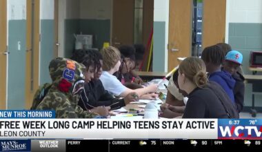 Free Leon County summer camp aims to steer teens away from crime