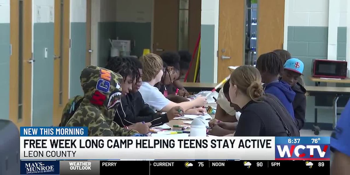 Free Leon County summer camp aims to steer teens away from crime