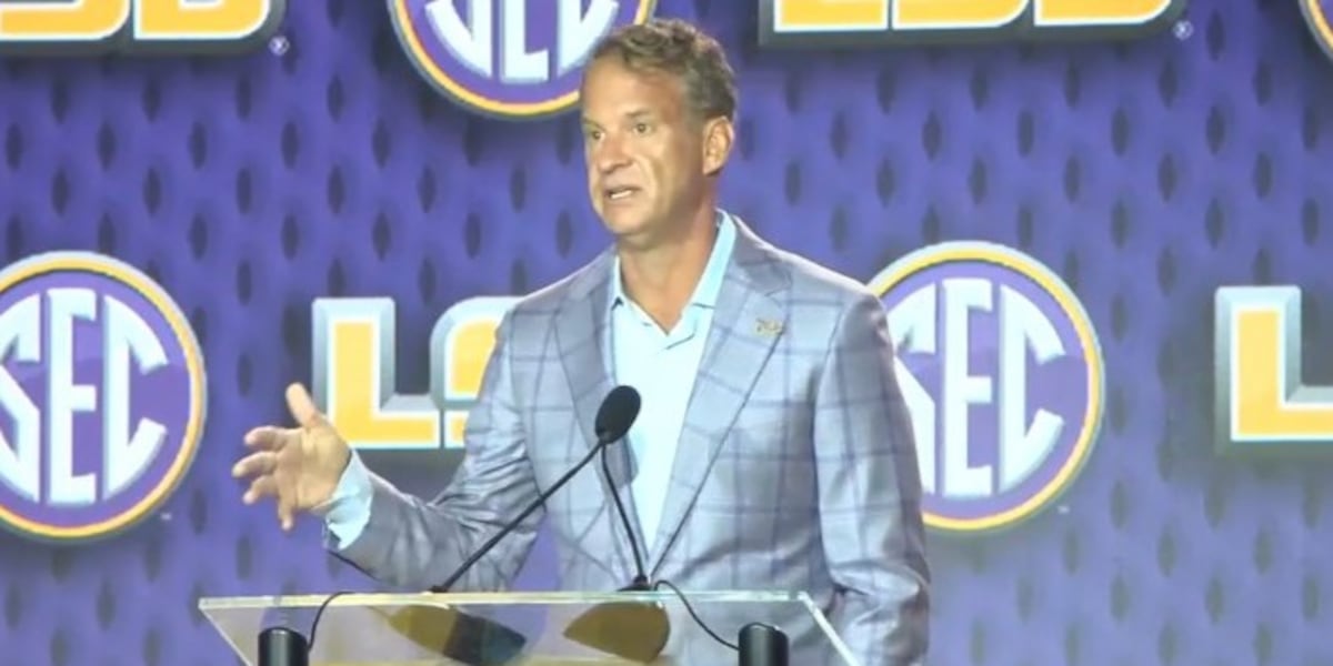 LSU Football highlights final day of 2026 SEC Media Days in Tampa