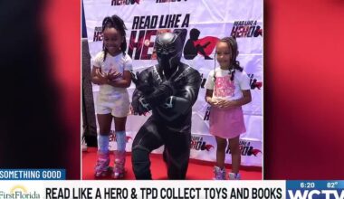 Something Good: Read Like a Hero, TPD collect toys and books