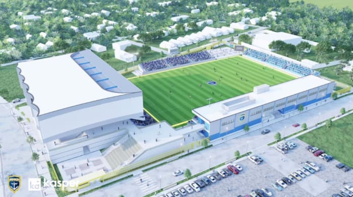 What’s the status of the Jacksonville Armada Stadium that was supposed to be built on the Eastside?
