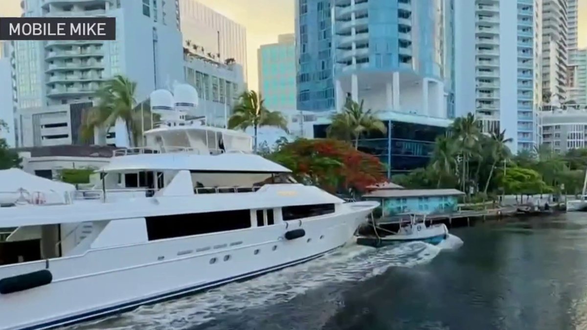Video shows yacht crashing into dock in Fort Lauderdale – NBC 6 South Florida