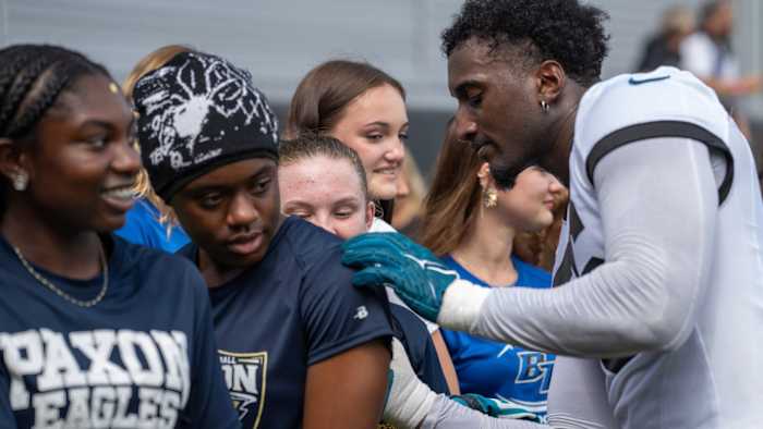 Jaguars training camp kicks off at Miller Electric Center with fan events, open practices