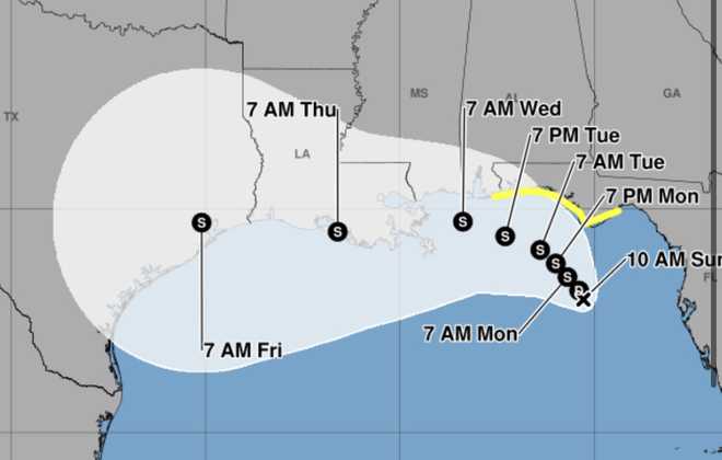 Tropical Depression 2 The National Hurricane Center announced the formation of Tropical Depression Two in the Gulf of Mexico, with a tropical storm watch issued for parts of Florida and Alabama.