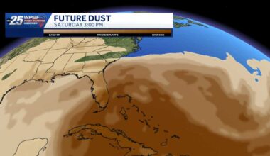 Saharan Dust is heading to South Florida