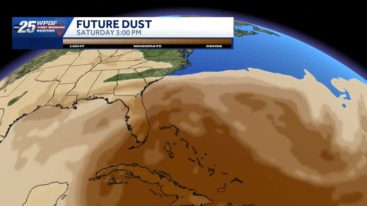 Saharan Dust is heading to South Florida