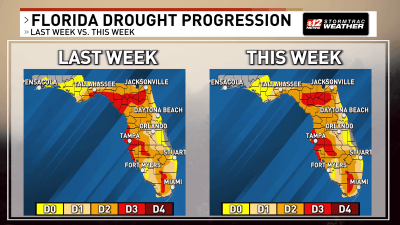 South Florida drought concerns persist after unusually dry month. (WPEC)