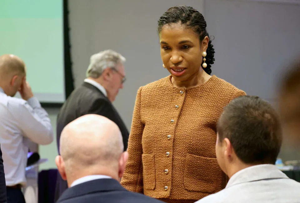 Fort Lauderdale City Manager Rickelle Williams attends a city commission meeting, Tuesday, Feb. 3, 2026. (Mike Stocker/South Florida Sun Sentinel)