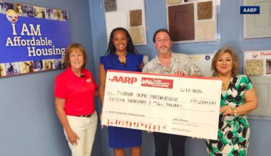 AARP awards more than $55,000 to Tampa Bay organizations