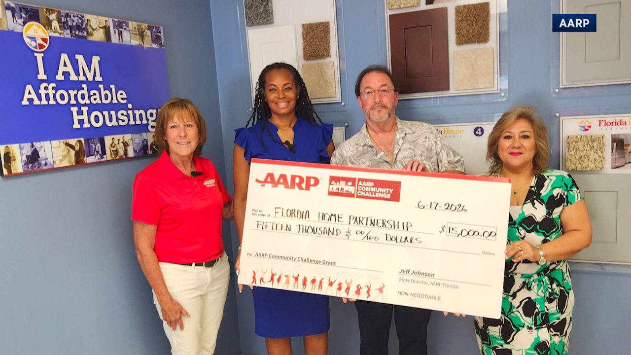 AARP awards more than $55,000 to Tampa Bay organizations