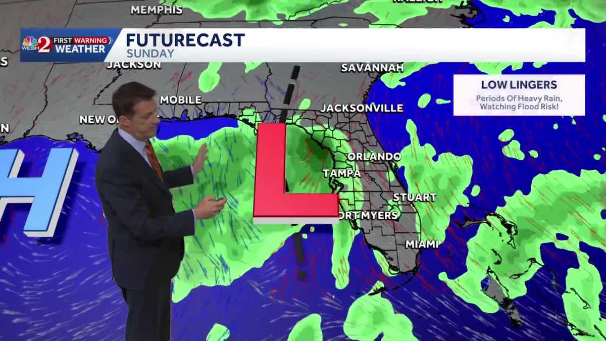 Watching the tropics this weekend for impacts to Central Florida.