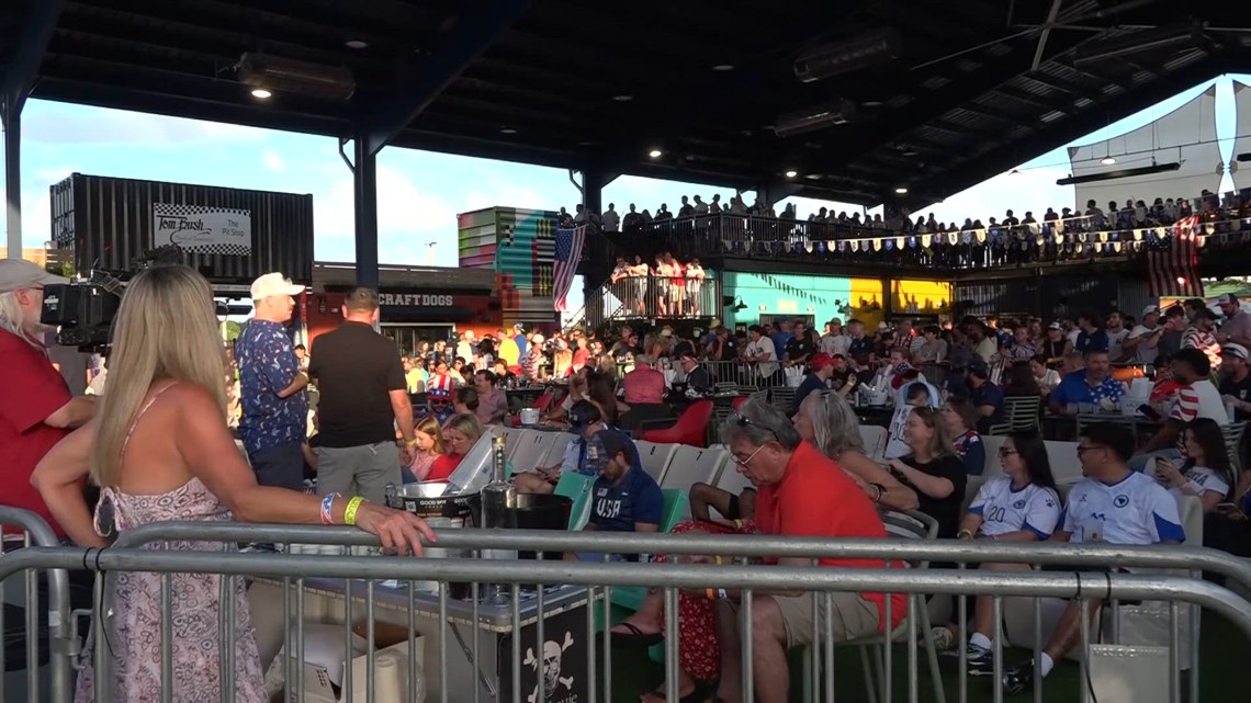 'It's been a blast': World Cup unites fans at The Block Jax for USA vs. Bosnia match