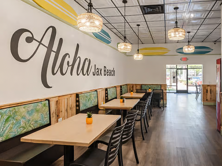Based in Jacksonville, Aloha Waffle Bar has two locations. One is at 725 Skymarks Drive and another is at 1500 Beach Blvd. in Jacksonville Beach. Based in Jacksonville, Aloha Waffle Bar has two locations. One is at 725 Skymarks Drive and another is at 1500 Beach Blvd. in Jacksonville Beach.