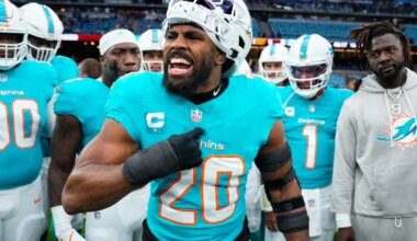 Veteran linebacker Jordyn Brooks signs 3-year extension with Miami Dolphins, AP source says