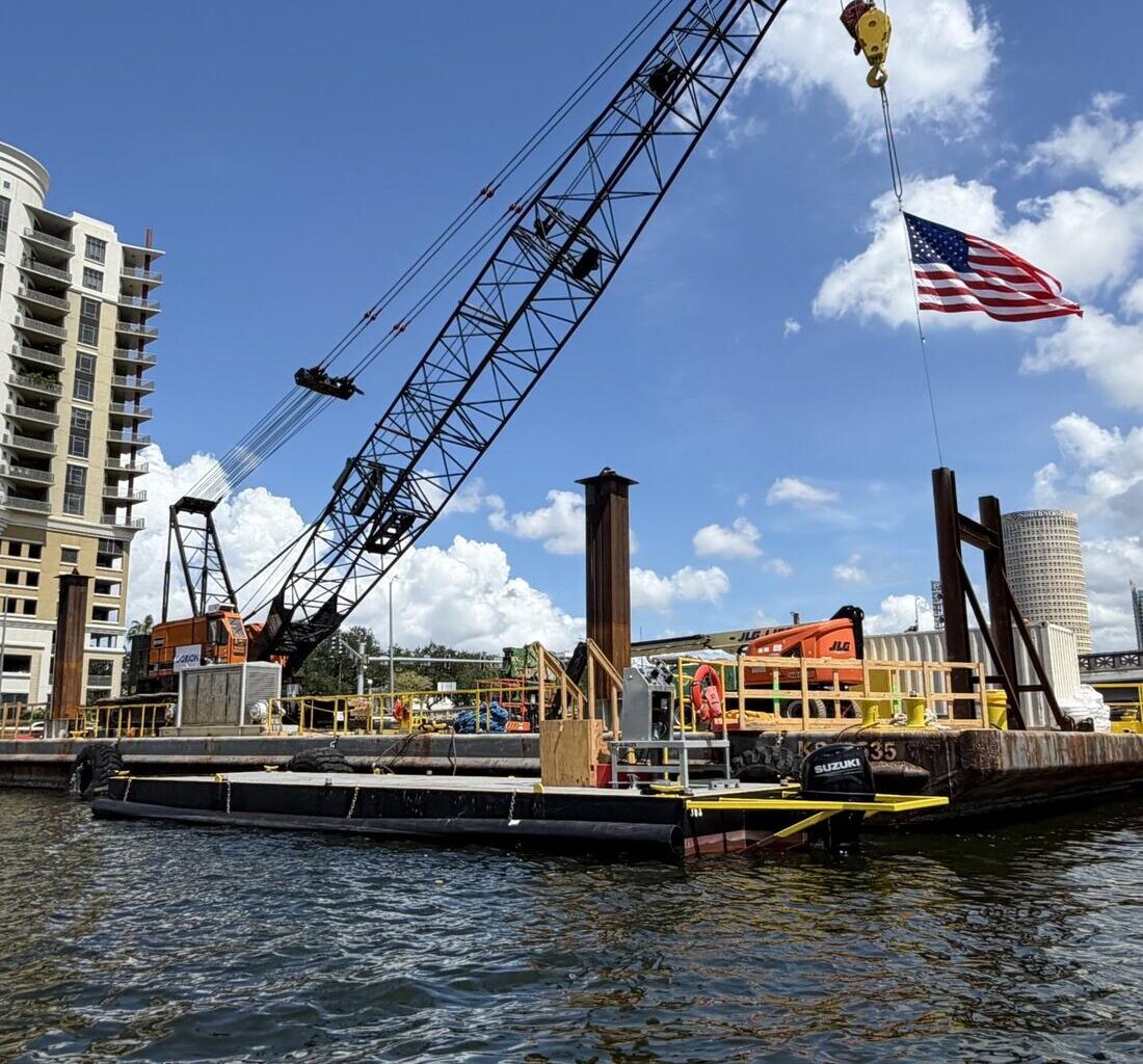 West Riverwalk Update: Building the Supports How Do They Do it?