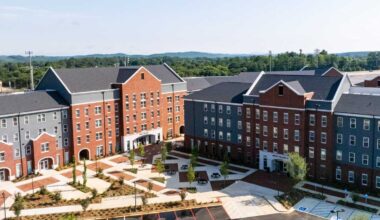 Jacksonville State University celebrates opening of West Village residence hall