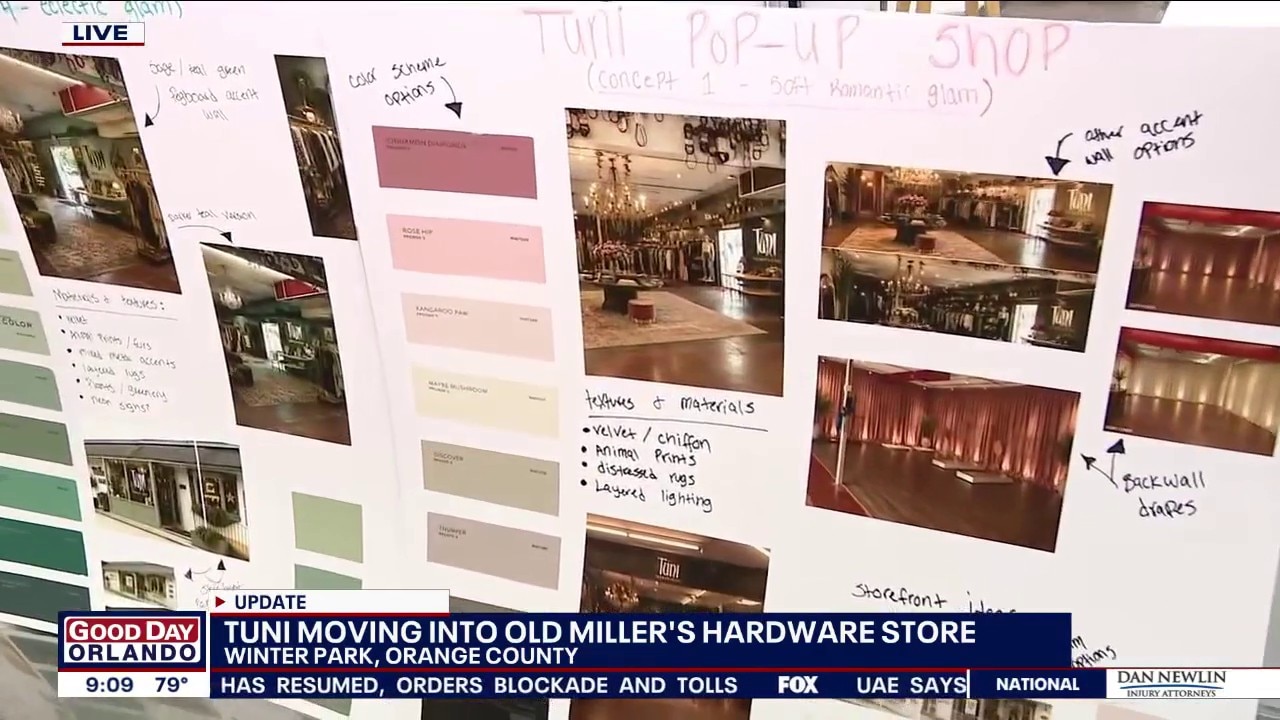 Winter Park's Tuni gets a temporary home at former Miller's Hardware