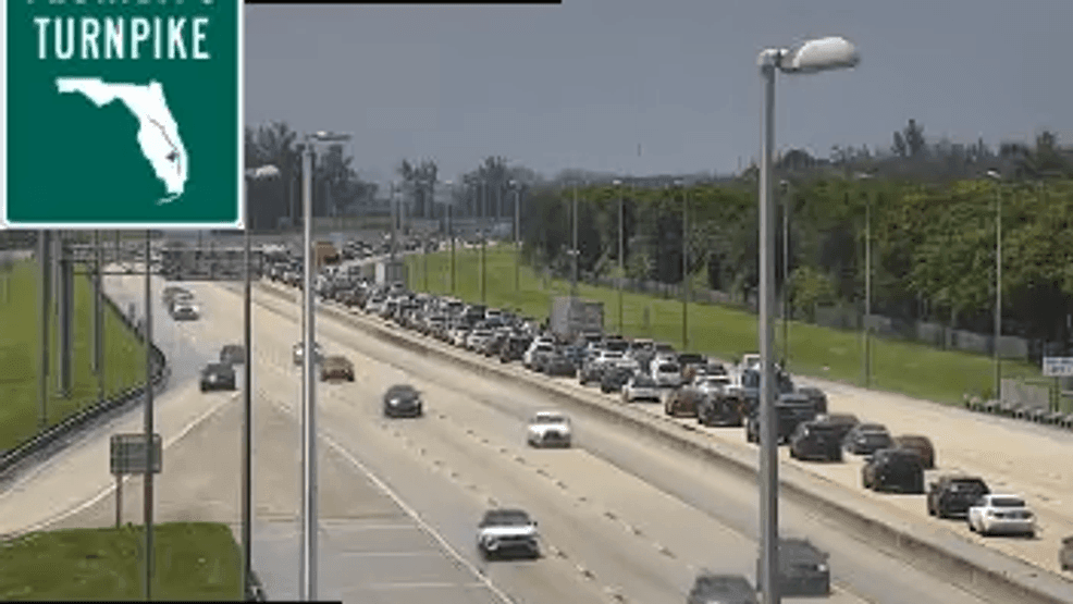 A crash on Florida’s Turnpike northbound is causing lane blockages Friday afternoon in Delray Beach. (FL511)