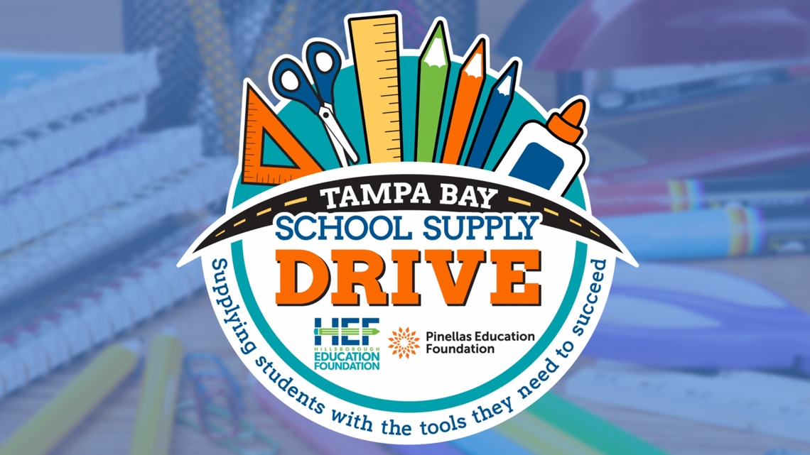 Tampa Bay School Supply Drive: Where to donate to students in need on July 31