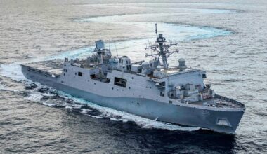 US Navy landing ship arrives in Venezuela for earthquake relief effort