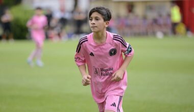 Messi’s son, Thiago Messi, wins another Inter Miami title in Punta Cana while his dad represents Argentina at the World Cup