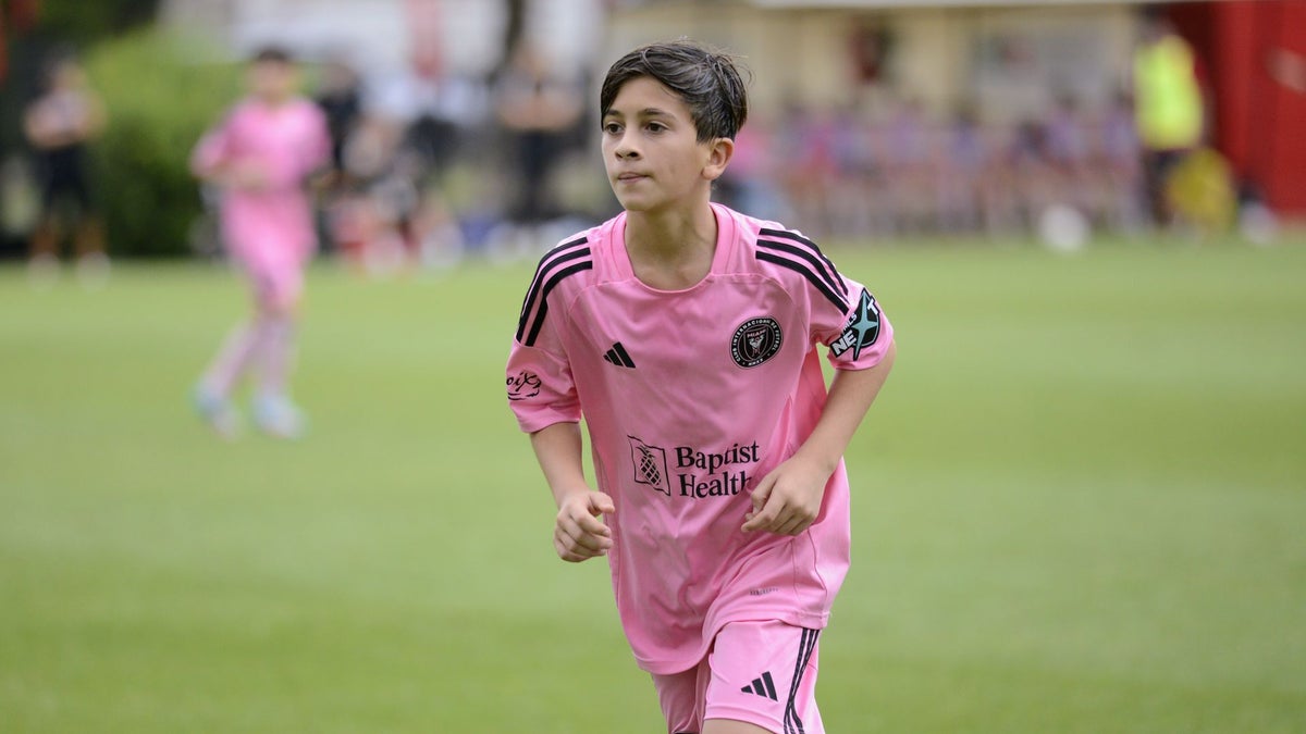 Messi’s son, Thiago Messi, wins another Inter Miami title in Punta Cana while his dad represents Argentina at the World Cup