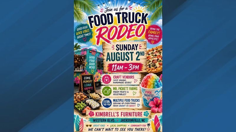 Jacksonville families can graze and browse at Food Truck Rodeo at Kimbrell’s