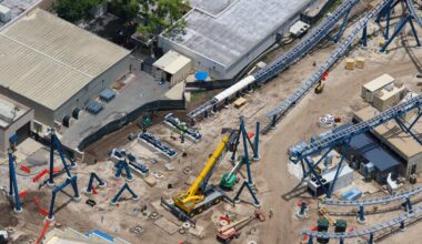 Construction Photos Reveal Ride Path at Fast & Furious: Hollywood Drift in Universal Orlando Resort