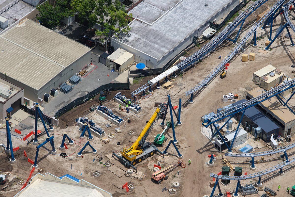 Construction Photos Reveal Ride Path at Fast & Furious: Hollywood Drift in Universal Orlando Resort