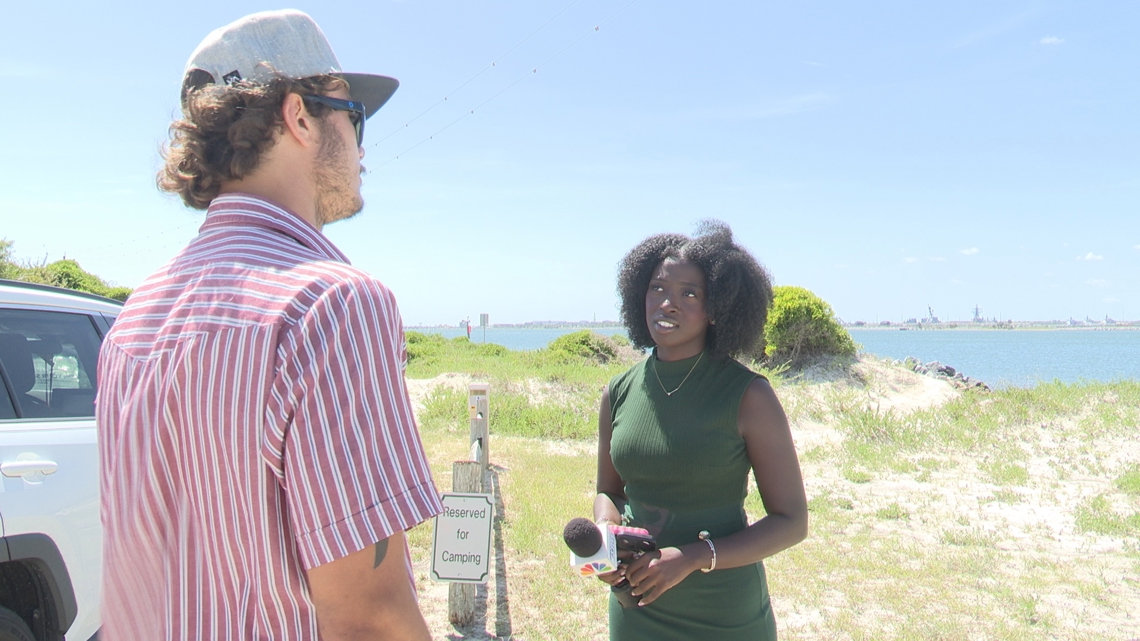 Man credited with saving two of three swimmers at Huguenot Park: 'I wish I could've done more'