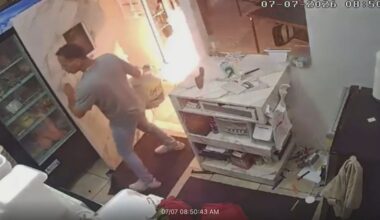 WATCH: Man in Tampa faces arson, assault charges after deputies arrive at a burning restaurant