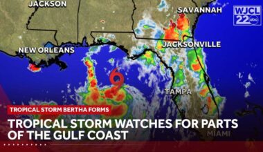 Tropical Storm Bertha - WJCL