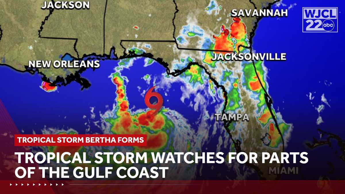Tropical Storm Bertha - WJCL