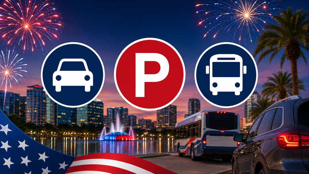 A parking guide to Fourth of July events in Central Florida