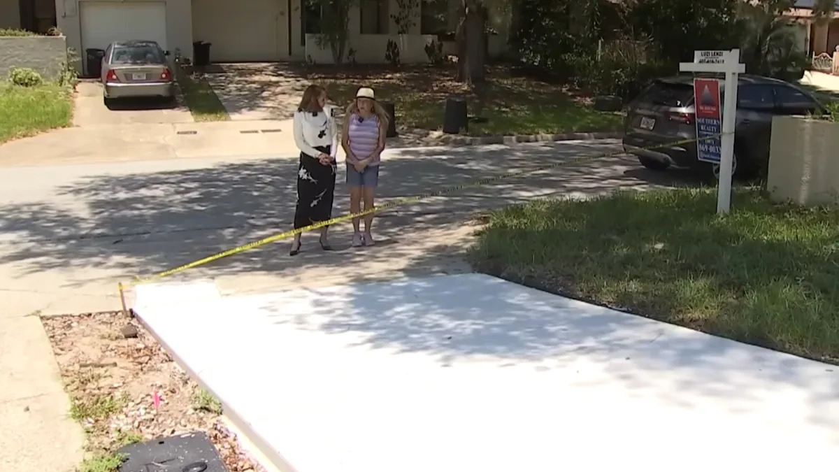 Florida Woman Comes Home to Find Her Entire Driveway Missing, Police Blame Nigeria-Linked Scam