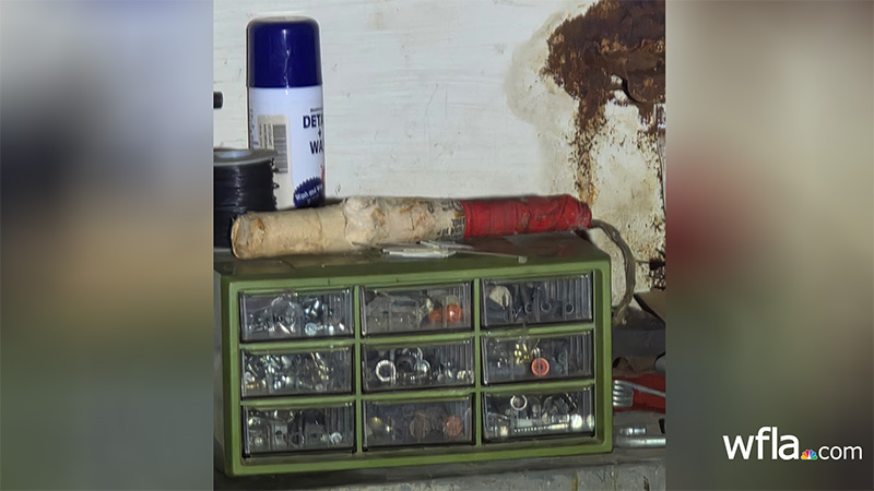 Bomb squad buries, detonates ‘unstable’ explosive device found in St. Pete garage