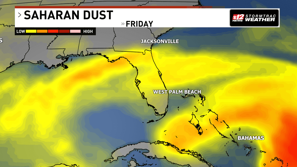 Isolated storms return as dangerous heat continues across South Florida. (WPEC)
