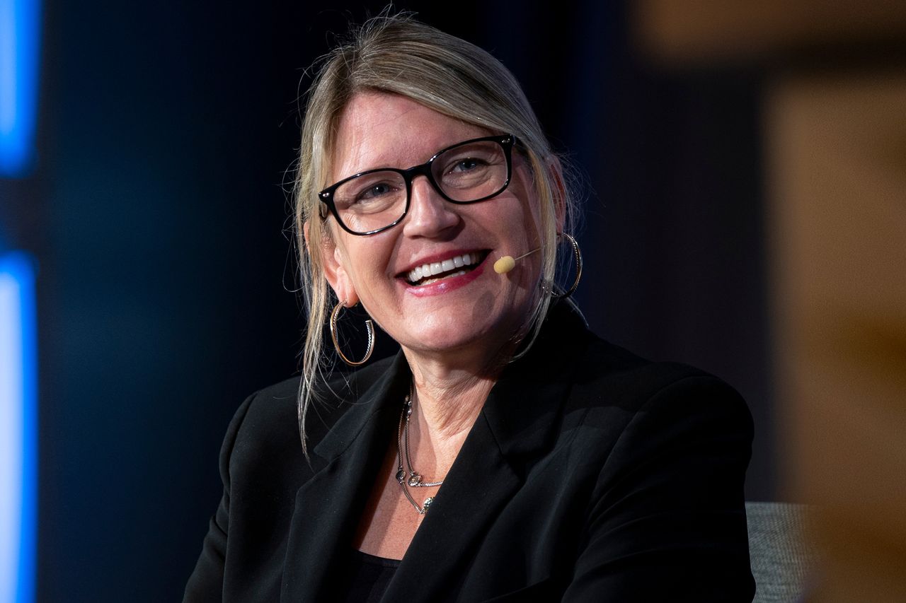 JetBlue CEO Joanna GeraghtyCredit: Al Drago/Bloomberg via Getty