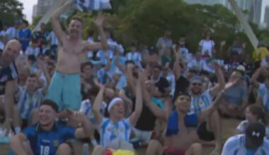 At Miami FIFA Fan Fest fans come together to celebrate cultures, teams they love most
