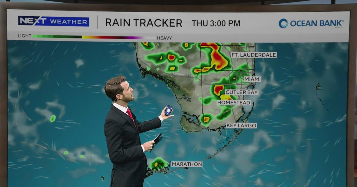 Showers, thunderstorms expected to roll across South Florida Thursday leading to flooding concerns
