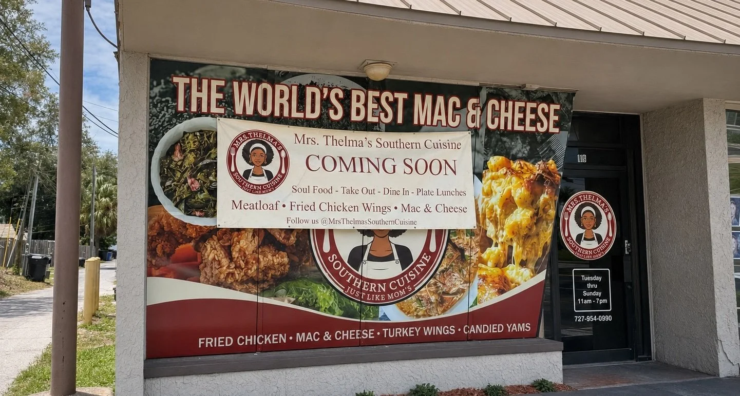Mrs. Thelma’s Southern Cuisine will bring homestyle soul food to St. Pete later this year