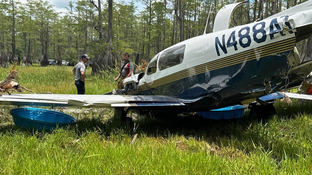 1 person rescued after small plane crashes near Tallahassee airport