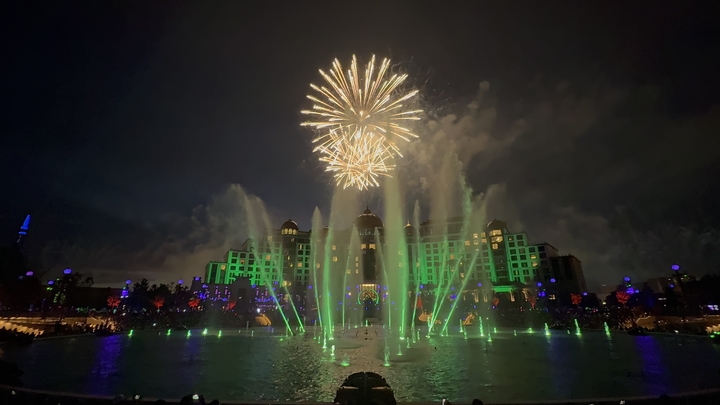 Universal Celestial Goodnight Fireworks Show Premieres at Epic Universe