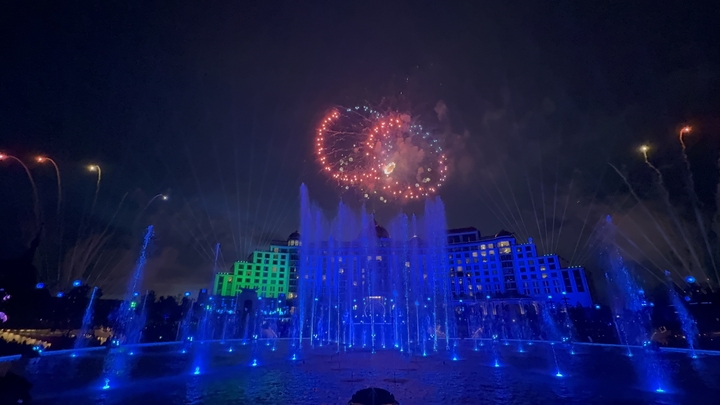 Universal Celestial Goodnight Fireworks Show Premieres at Epic Universe