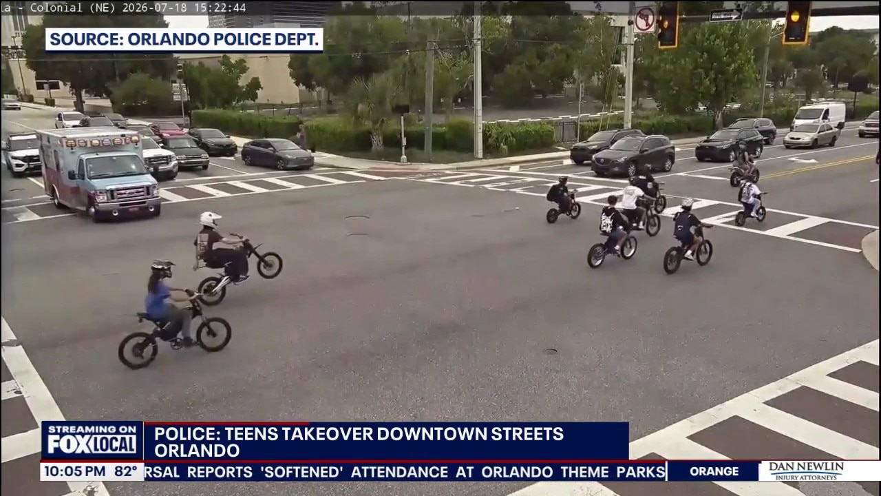 Downtown Orlando bike takeover disrupts traffic, delays emergency vehicles