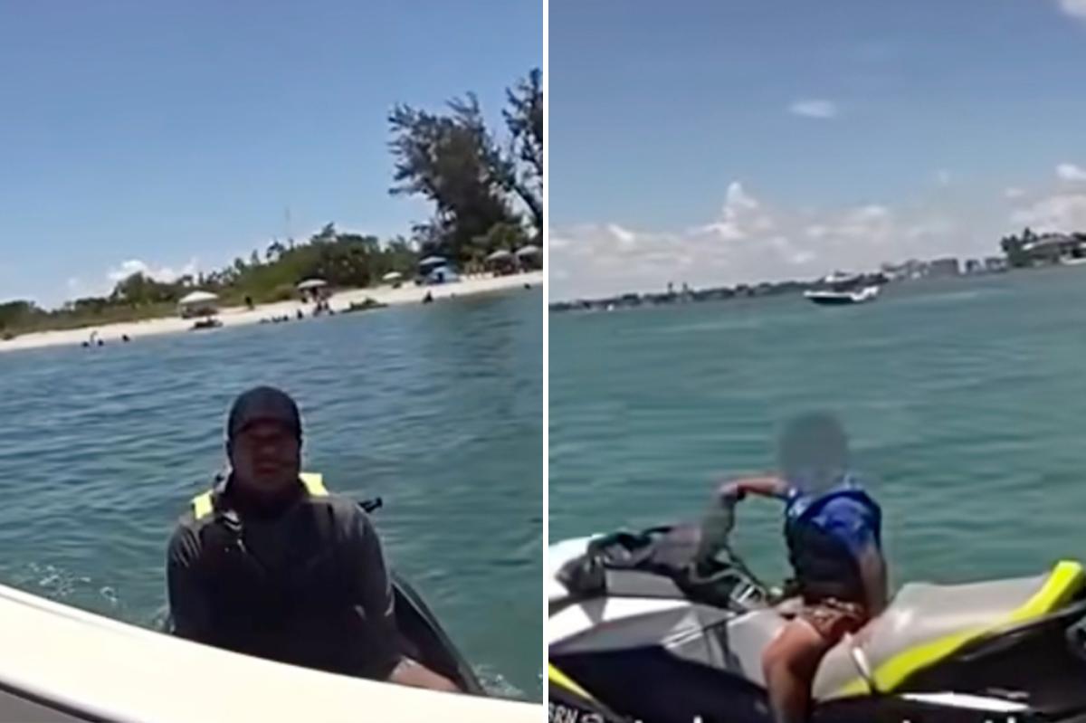 8-year-old in Florida caught jetskiing alone by cops: video