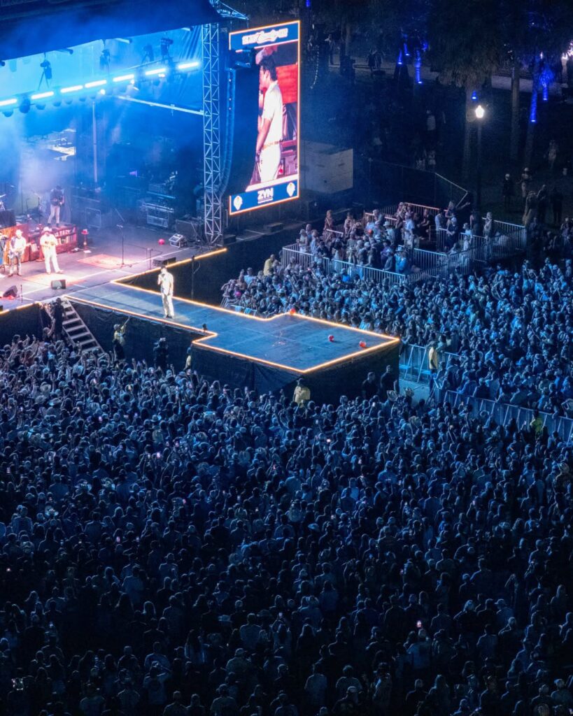 People at St. Pete Country Fest